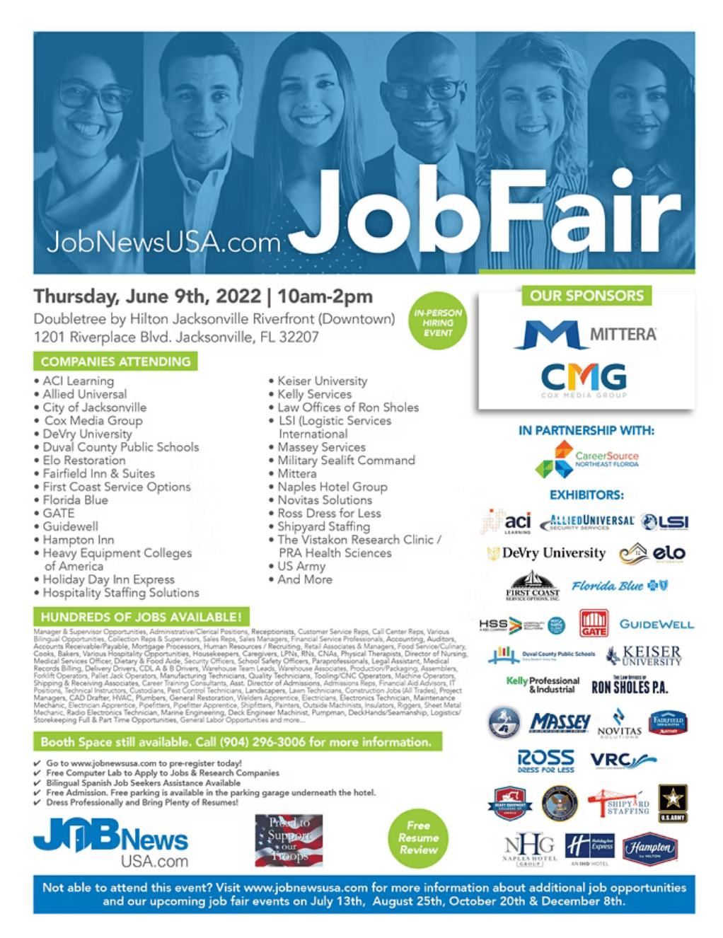 Jacksonville Job Fair My Blacksonville Heritage Destinations
